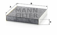 Filtr, vzduch v interiéru MANN-FILTER