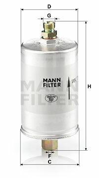 Palivový filtr MANN-FILTER