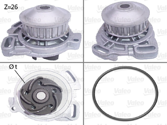 Vodní čerpadlo, chlazení motoru VALEO