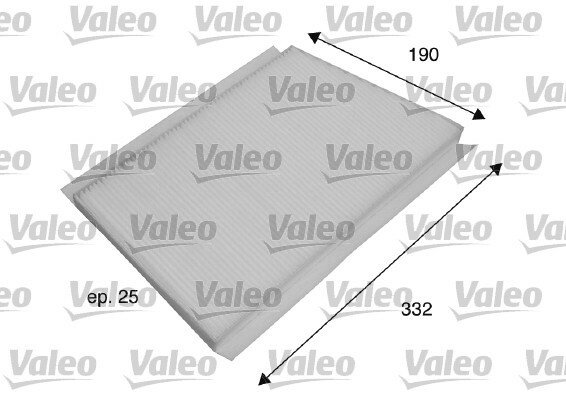 Filtr, vzduch v interiéru VALEO