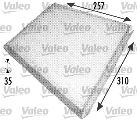 Filtr, vzduch v interiéru VALEO