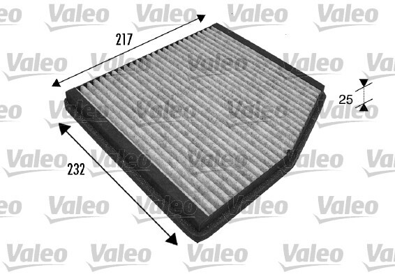 Filtr, vzduch v interiéru VALEO