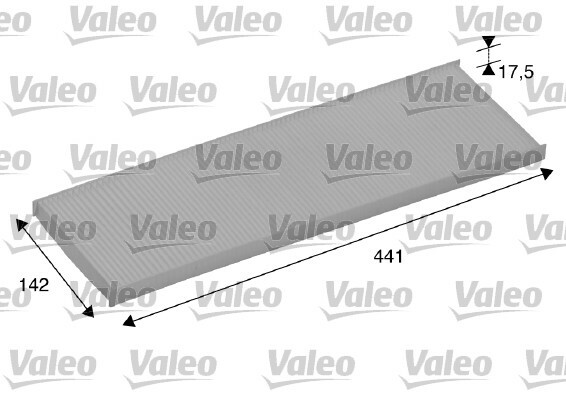 Filtr, vzduch v interiéru VALEO