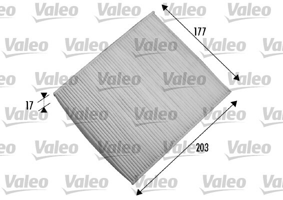 Filtr, vzduch v interiéru VALEO