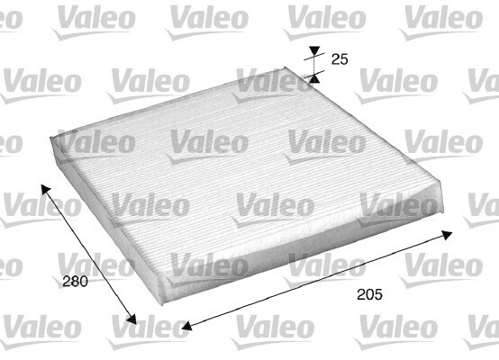 Filtr, vzduch v interiéru VALEO