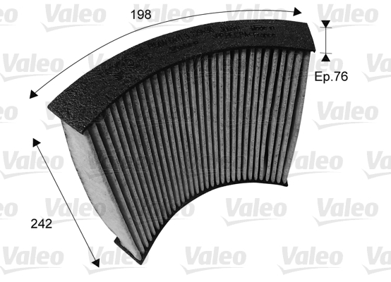 Filtr, vzduch v interiéru VALEO