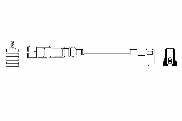 Kabel zapalovací svíčky BOSCH