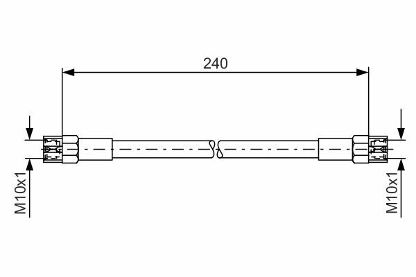 Brzdová hadice BOSCH