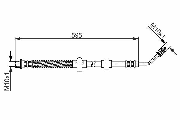Brzdová hadice BOSCH