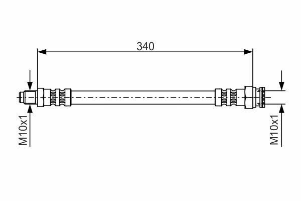 Brzdová hadice BOSCH