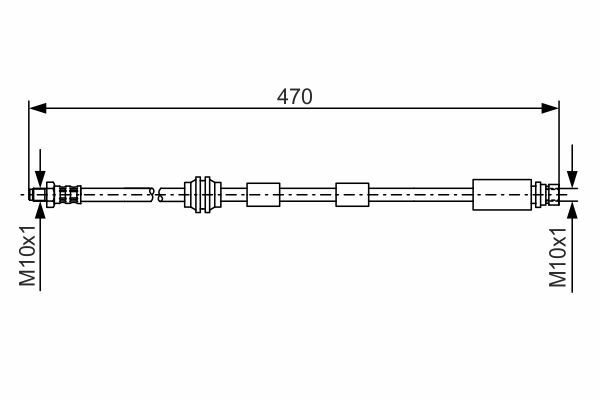 Brzdová hadice BOSCH
