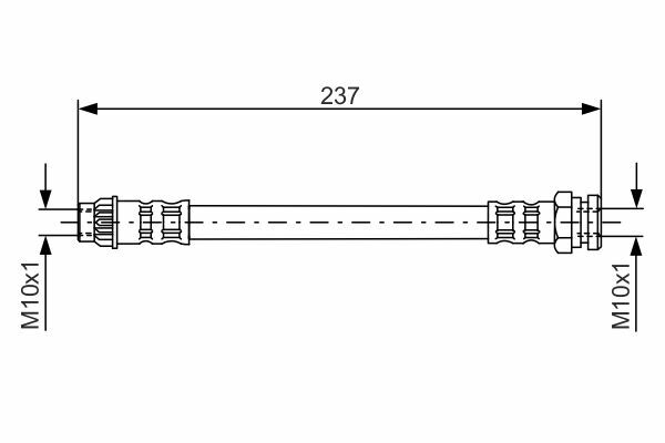 Brzdová hadice BOSCH
