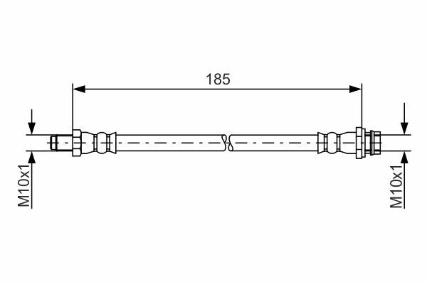 Brzdová hadice BOSCH