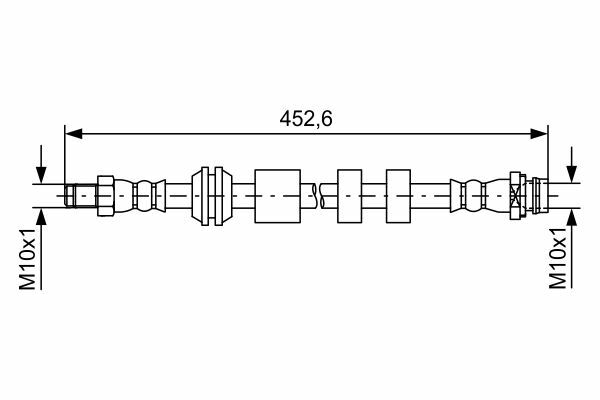 Brzdová hadice BOSCH