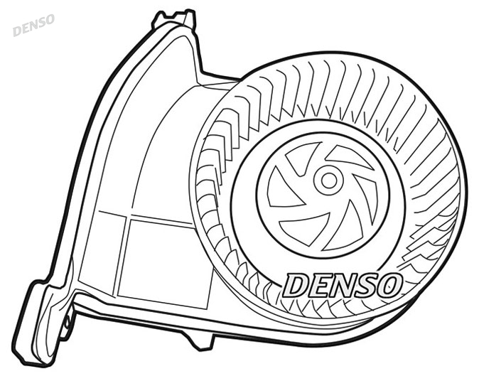 vnitřní ventilátor DENSO