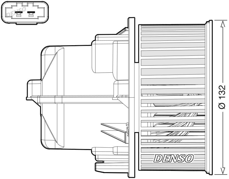 vnitřní ventilátor DENSO