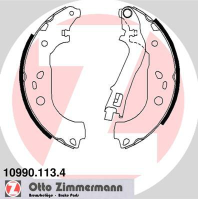 Sada brzdových čelistí ZIMMERMANN