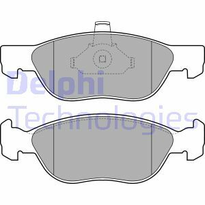 Sada brzdových destiček, kotoučová brzda DELPHI