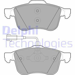 Sada brzdových destiček, kotoučová brzda DELPHI