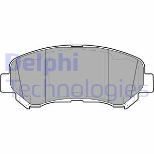Sada brzdových destiček, kotoučová brzda DELPHI
