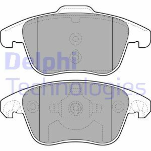 Sada brzdových destiček, kotoučová brzda DELPHI