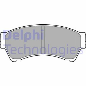 Sada brzdových destiček, kotoučová brzda DELPHI