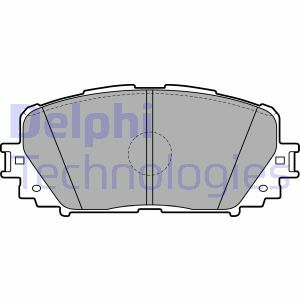 Sada brzdových destiček, kotoučová brzda DELPHI