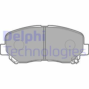 Sada brzdových destiček, kotoučová brzda DELPHI