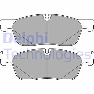 Sada brzdových destiček, kotoučová brzda DELPHI