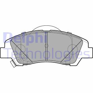 Sada brzdových destiček, kotoučová brzda DELPHI