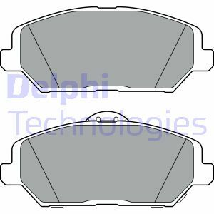 Sada brzdových destiček, kotoučová brzda DELPHI