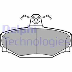 Sada brzdových destiček, kotoučová brzda DELPHI
