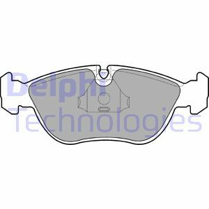 Sada brzdových destiček, kotoučová brzda DELPHI