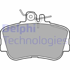 Sada brzdových destiček, kotoučová brzda DELPHI