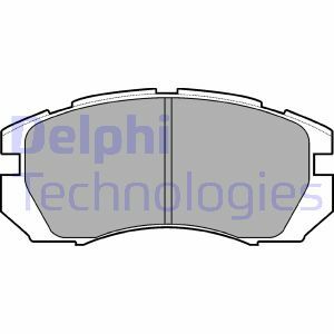Sada brzdových destiček, kotoučová brzda DELPHI