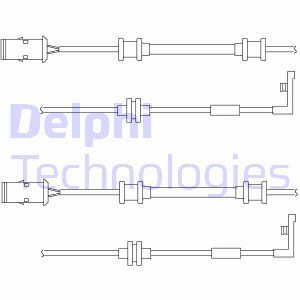 Výstražný kontakt, opotřebení obložení DELPHI
