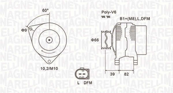 generátor MAGNETI MARELLI