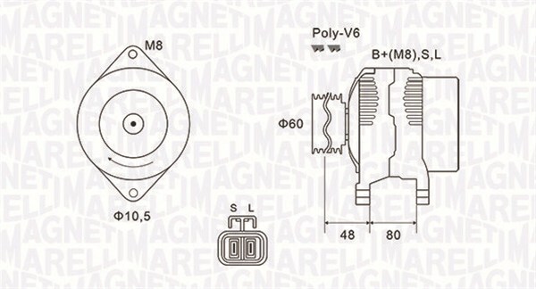 generátor MAGNETI MARELLI