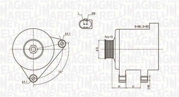 generátor MAGNETI MARELLI