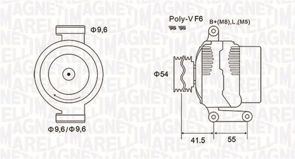 generátor MAGNETI MARELLI