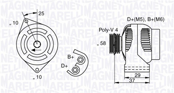 generátor MAGNETI MARELLI