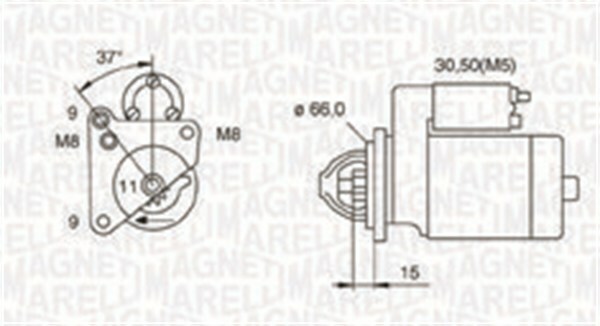 Startér MAGNETI MARELLI