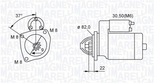 Startér MAGNETI MARELLI