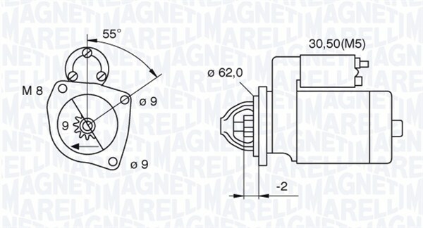 Startér MAGNETI MARELLI