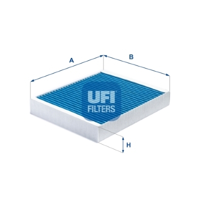 Filtr, vzduch v interiéru UFI