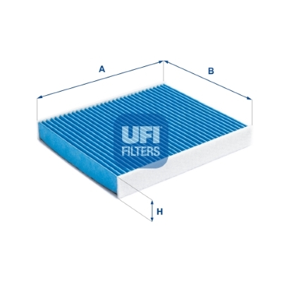 Filtr, vzduch v interiéru UFI