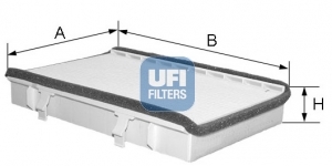 Filtr, vzduch v interiéru UFI