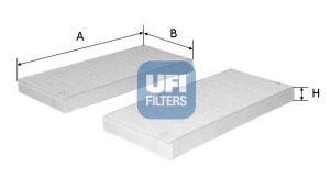 Filtr, vzduch v interiéru UFI