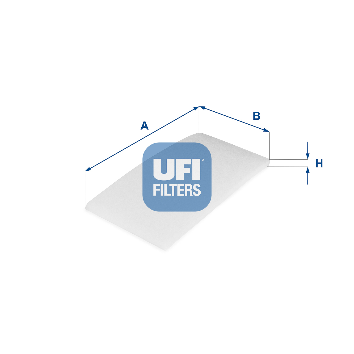 Filtr, vzduch v interiéru UFI