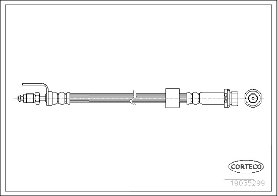 Brzdová hadice CORTECO